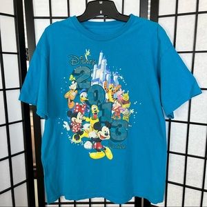 Walt Disney 2013 Florida Shirt Blue